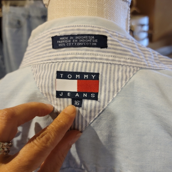 Tommy Hilfiger shirt preppy y2k - Picture 8 of 12